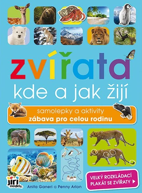 Kde a jak žijí zvířata - samolepkový sešit