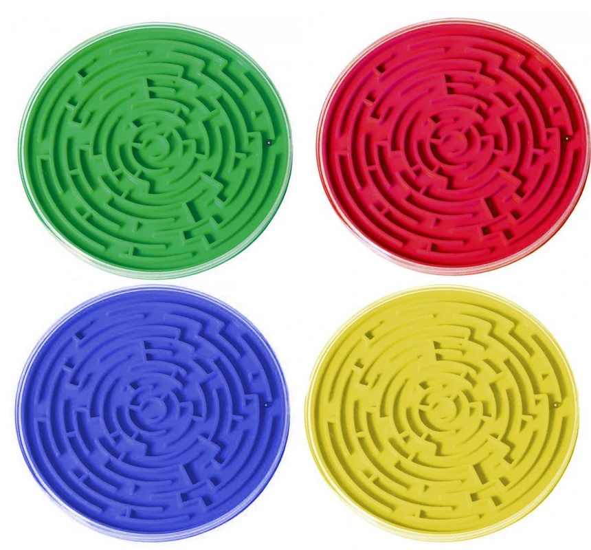 Kuličkový labyrint kruh (1 ks)