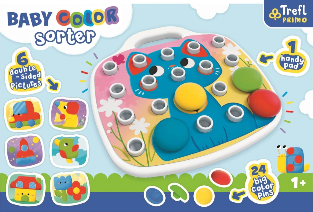 TREFL Mozaika Baby Color Sorter