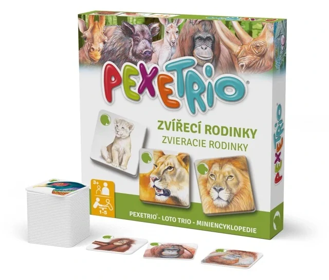 Pexetrio - Zvířecí rodinky