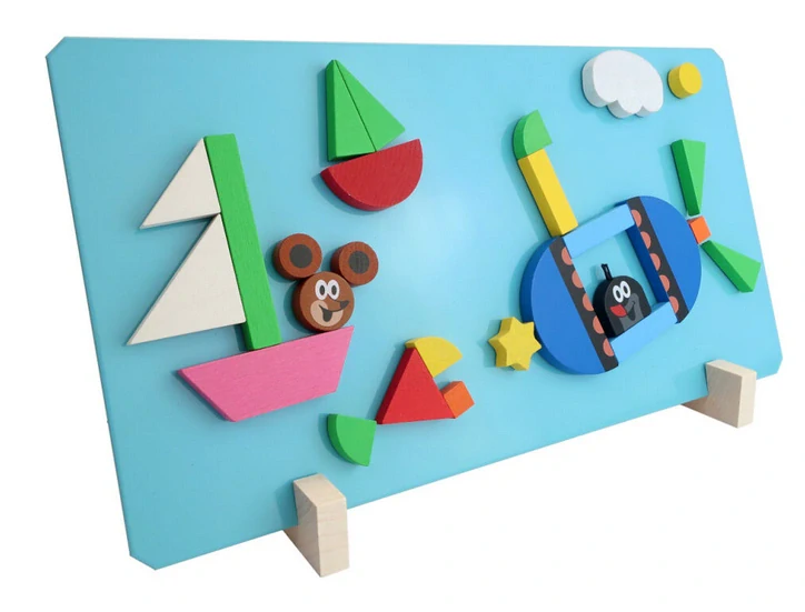 DETOA Magnetické puzzle - Krtek na cestách