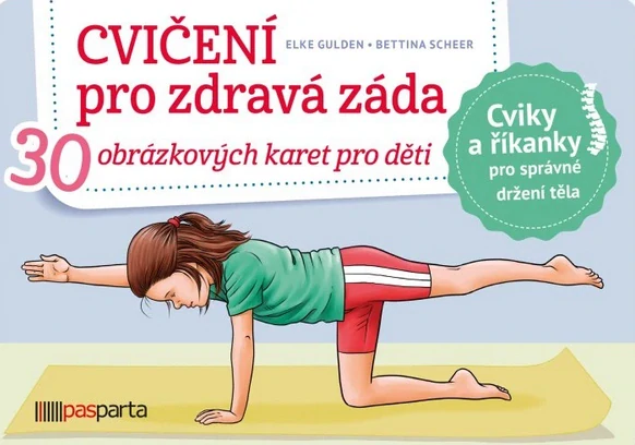 Cvičení pro zdravá záda - obrázkové karty