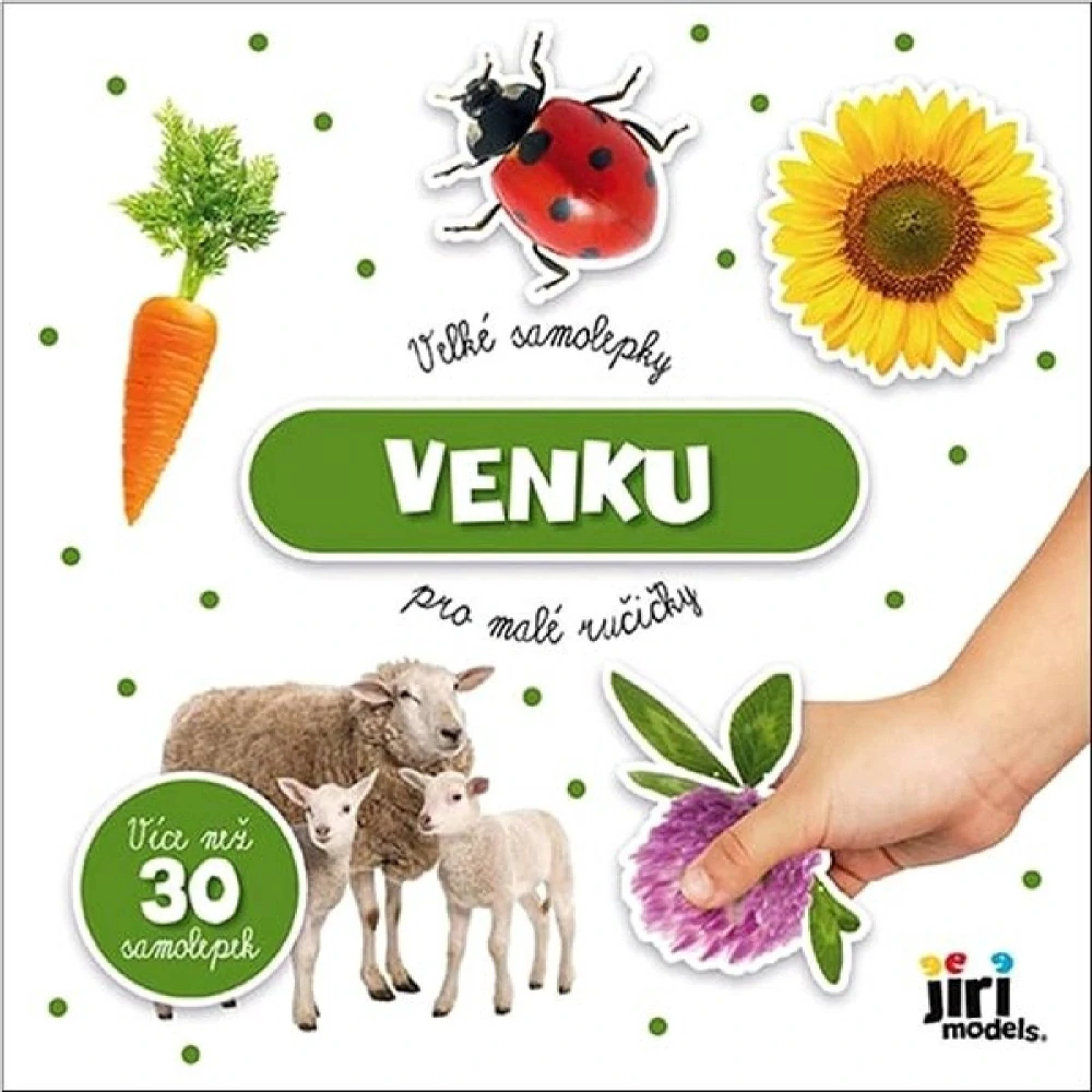 Velké samolepky pro malé ručičky - VENKU