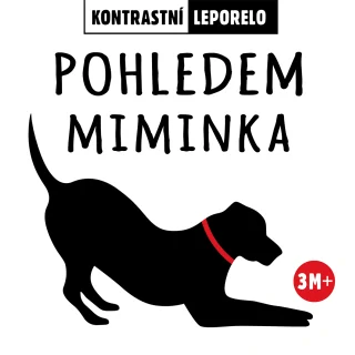 Kontrastní leporelo - Pohledem miminka