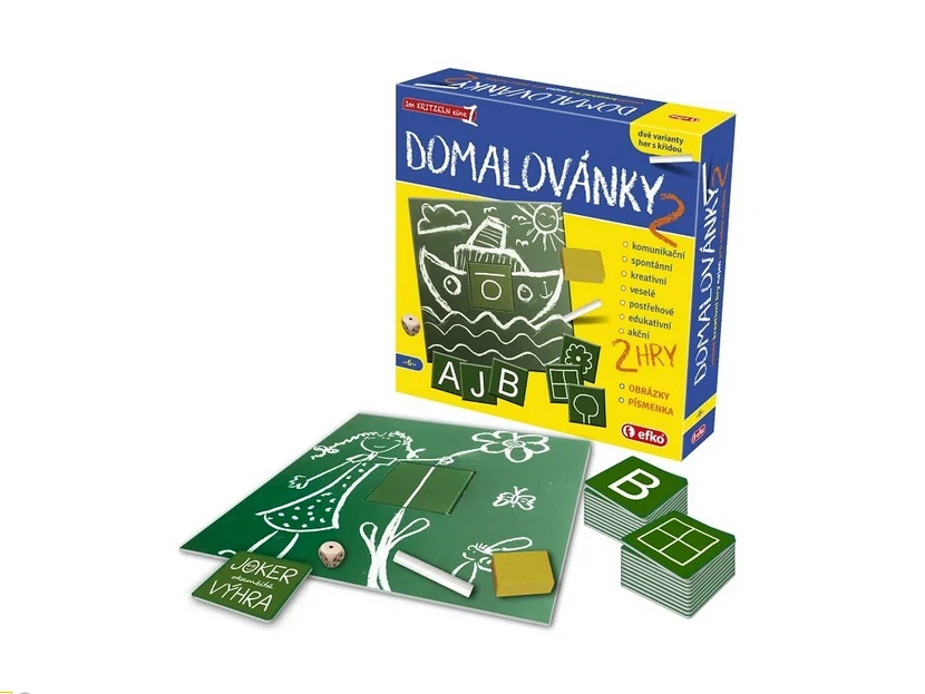 Domalovánky 2 - obrázky & písmena
