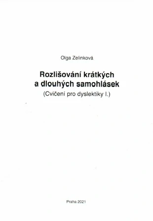 Rozlišování krátkých a dlouhých samohlásek
