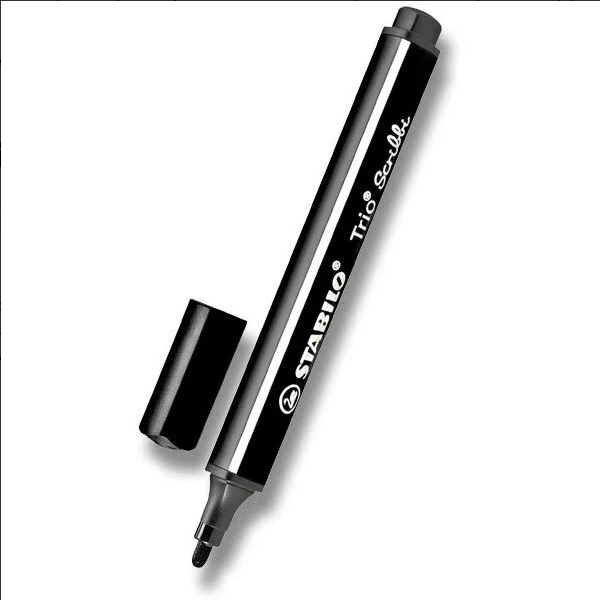 STABILO Fix Trio Scribbi - černý