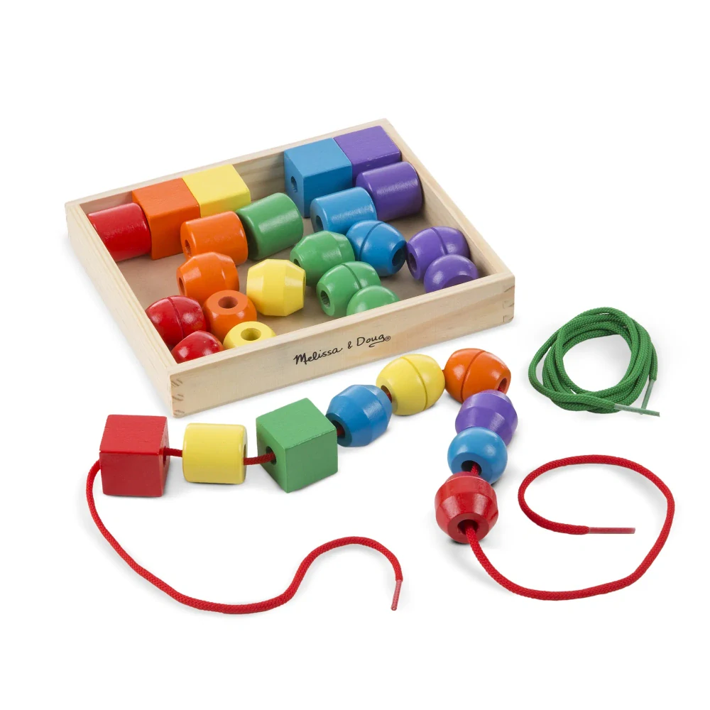 MELISSA & DOUG Korále pro nejmenší MAXI