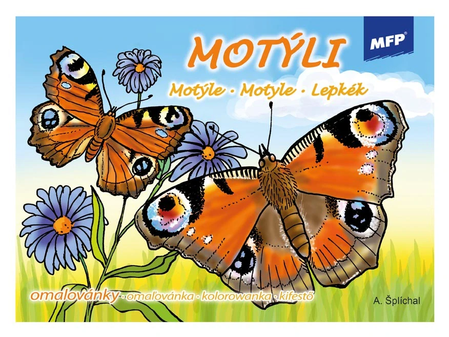 MFP Omalovánky - Motýli