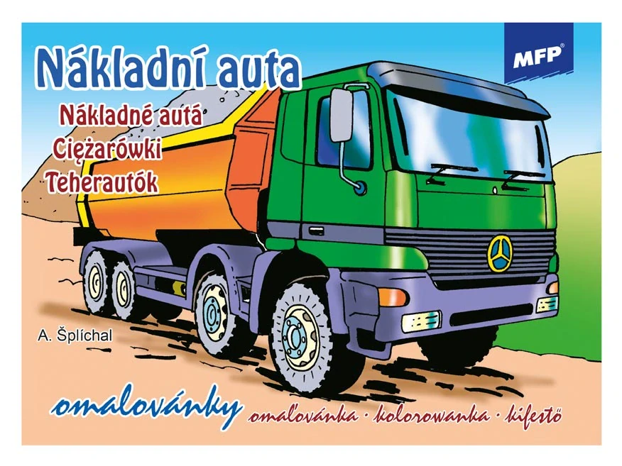 MFP Omalovánky - Nákladní auta