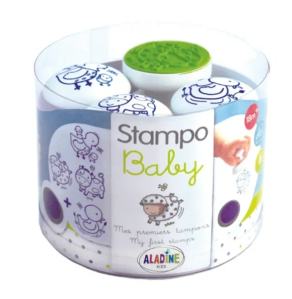 Razítka Stampo Baby - Domácí zvířátka (4 ks)