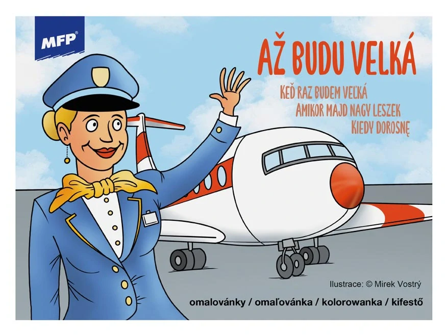 MFP Omalovánky - Až budu velká
