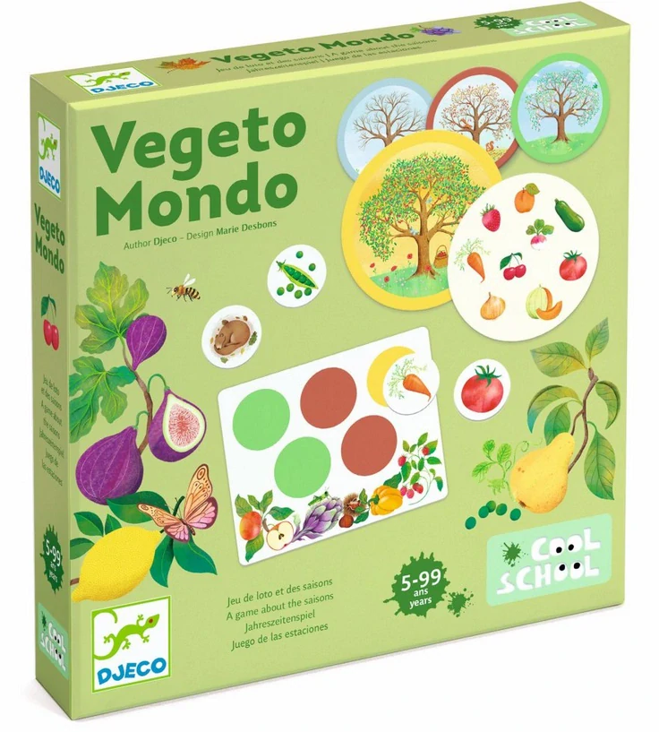 DJECO Ovoce a zelenina - loto