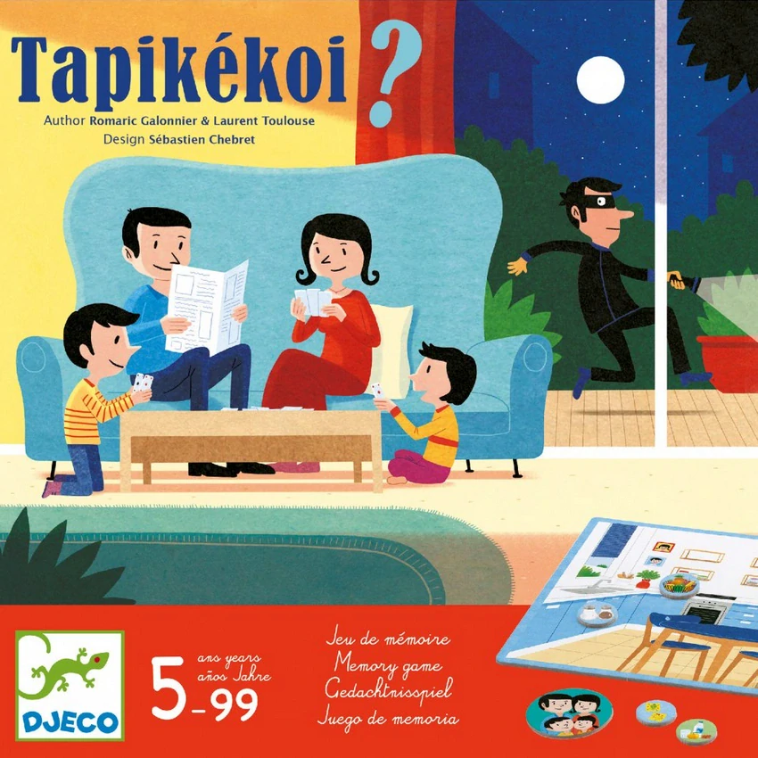 DJECO Pozor, zloději! paměťová hra