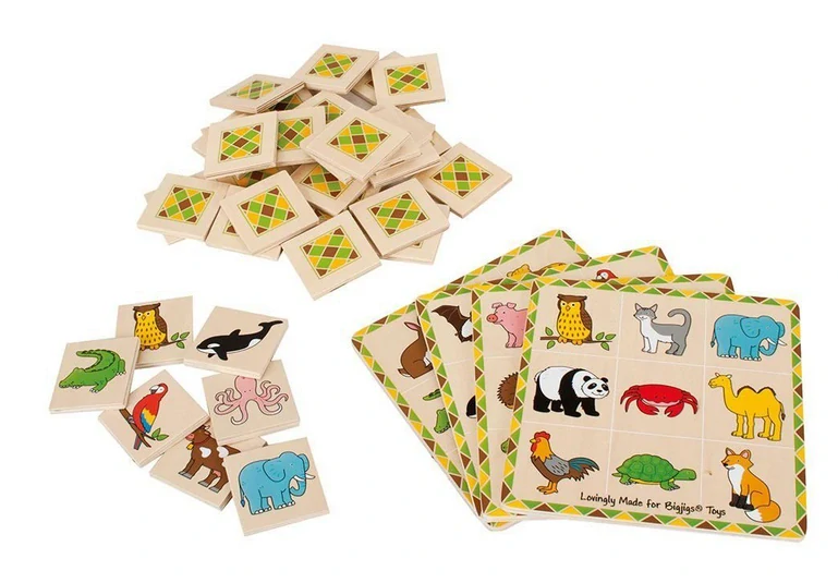 BIGJIGS TOYS Loto - Zvířata