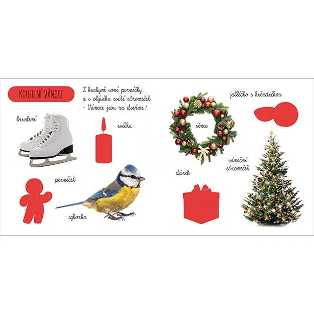 Velké samolepky pro malé ručičky - Roční období