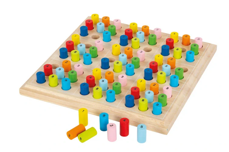 BIGJIGS Dřevěné sudoku