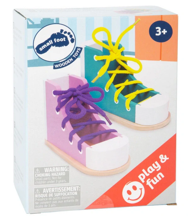 SMALL FOOT Zavaž si tkaničku (1 ks)