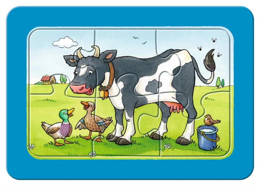 RAVENSBURGER Moje první puzzle - Domácí zvířata