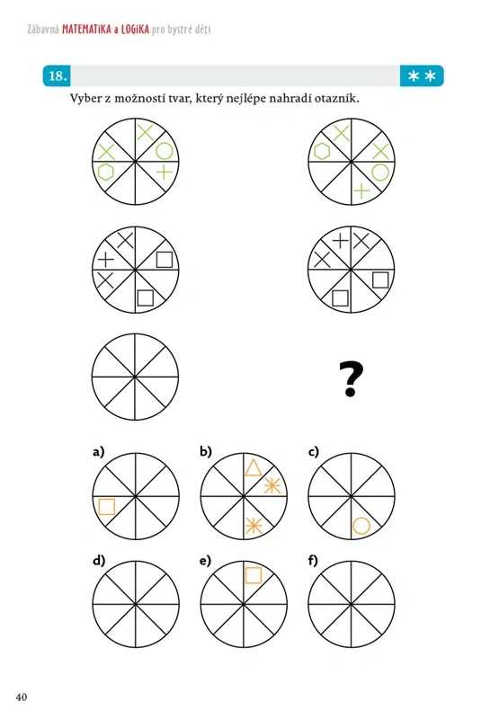 Zábavná matematika a logika pro bystré děti