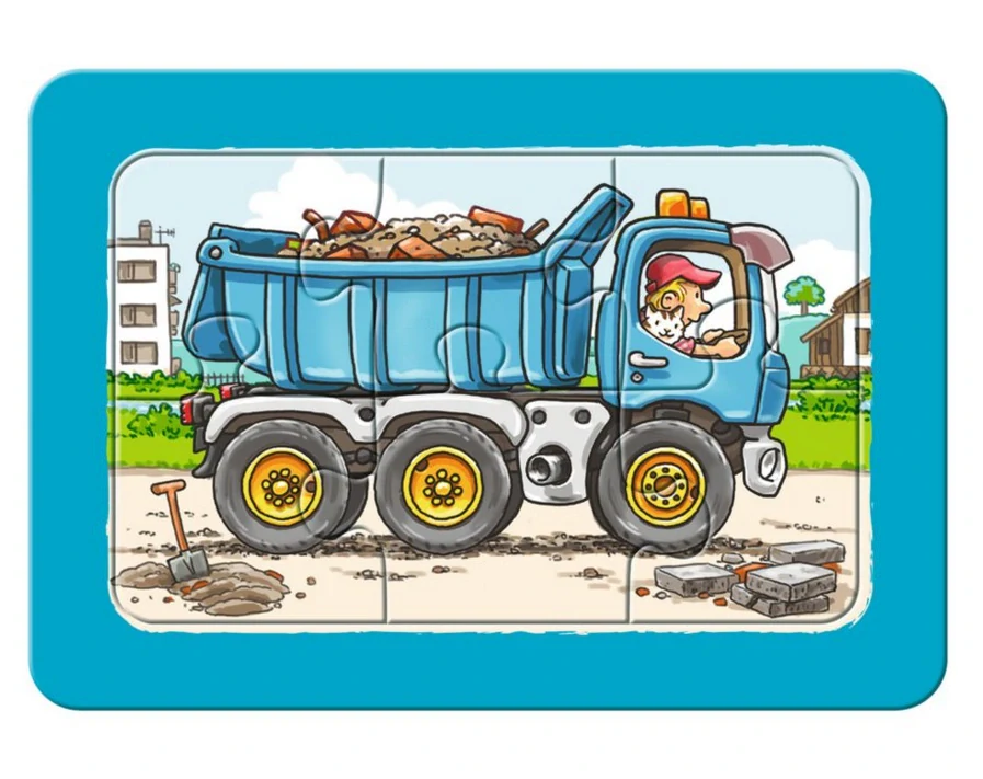RAVENSBURGER Moje první puzzle - Stavební stroje