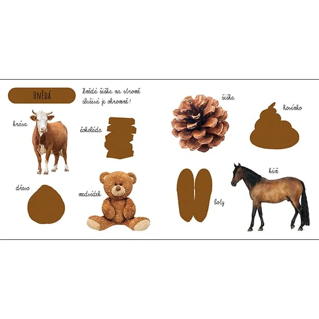 Velké samolepky pro malé ručičky - BARVY