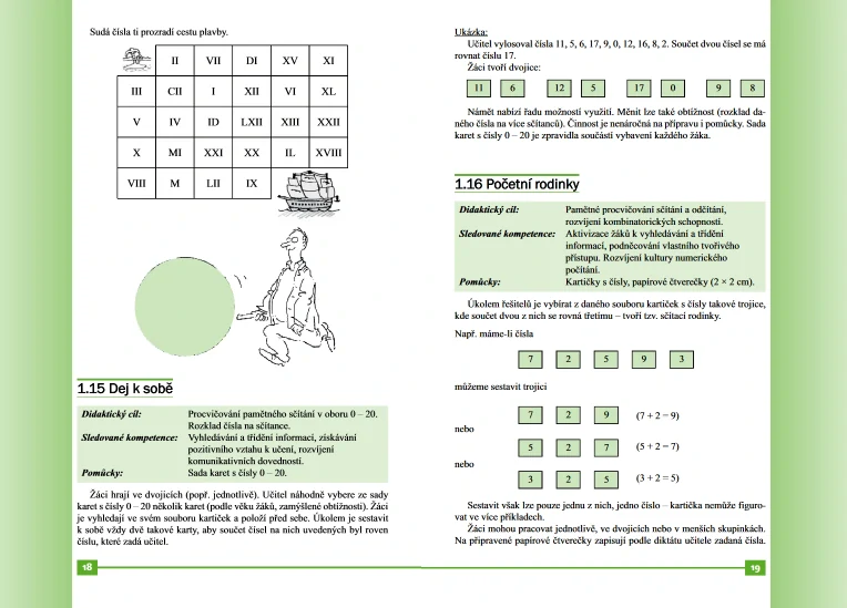 Hry a matematika na 1. stupni základní školy