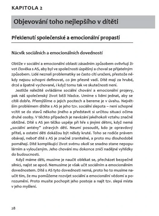 Výchova dítěte s Aspergerovým syndromem