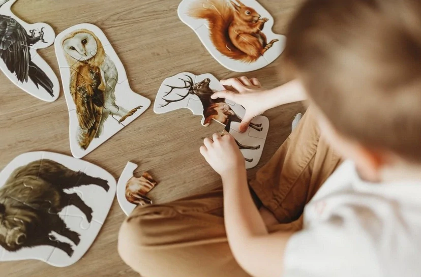 Puzzle - Zvířátka z českého lesa