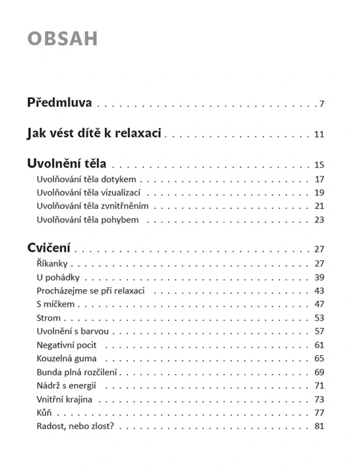 Relaxační desetiminutovky