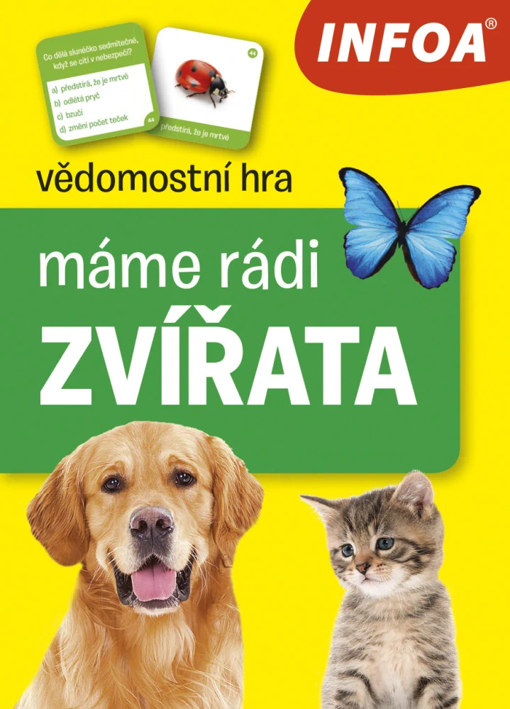 Kvízová hra - Máme rádi zvířata