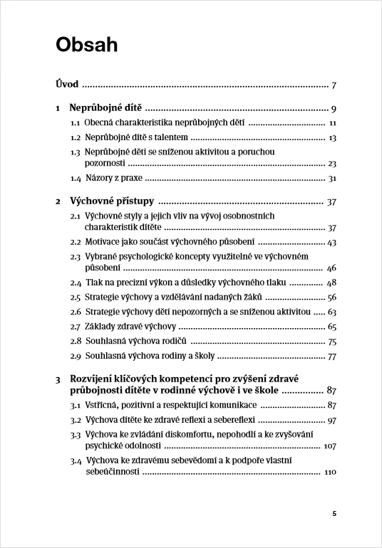 Výchova neprůbojných a uzavřených dětí