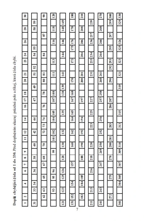 Číselná řada do 1000 (1. díl)