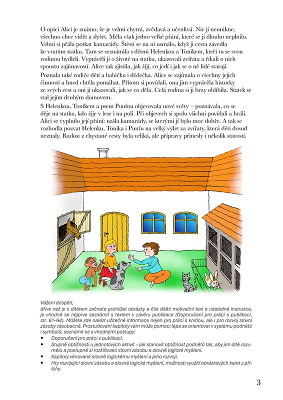 Rozvoj řeči a slovně logického myšlení (2. díl)