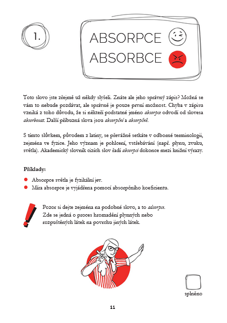 100 přehmatů pro (ne)milovníky češtiny