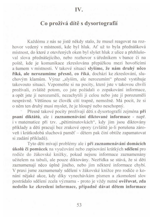 Dysortografie - metody reedukace