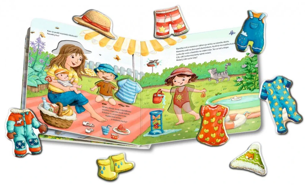 JUNIOR Moje první puzzle - Co si obléknu?