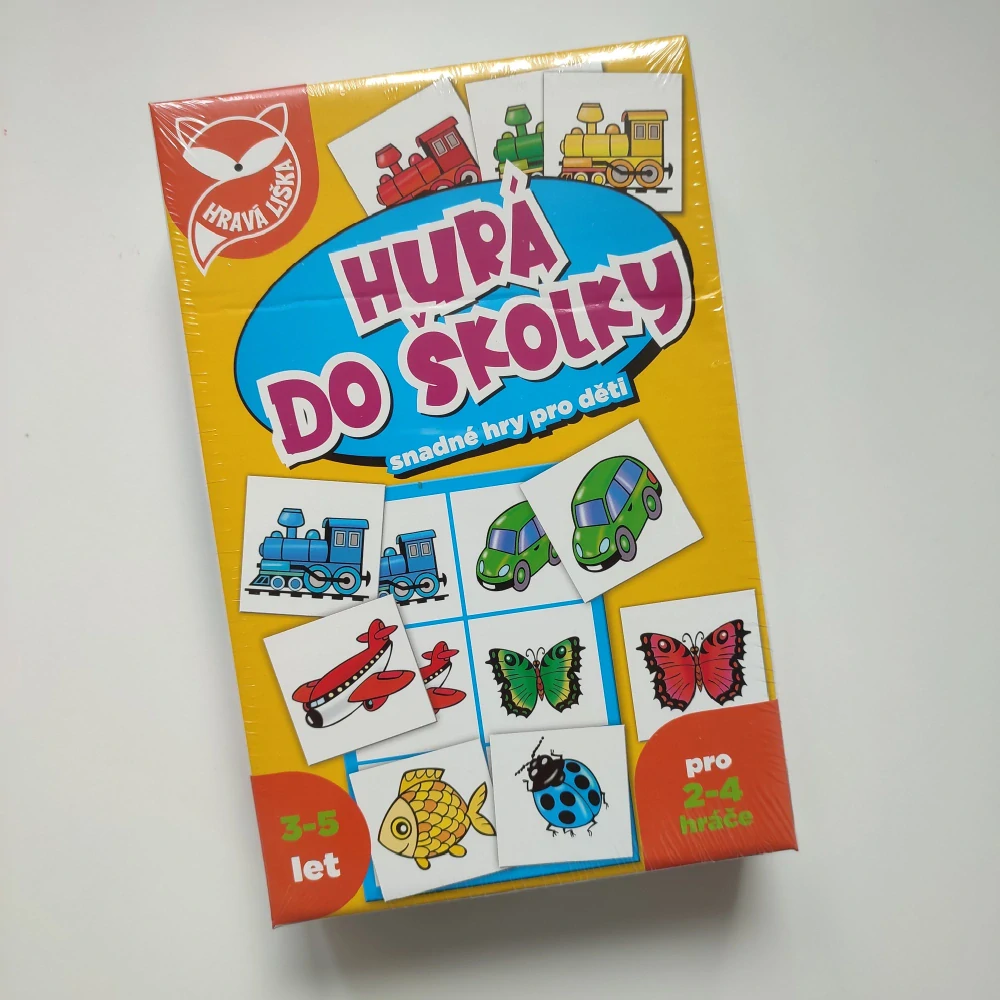 Hurá do školky - Poznáváme barvy 