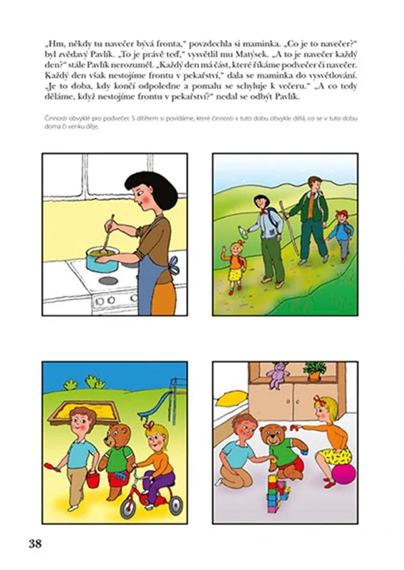 Orientace v prostoru a čase pro děti od 4 do 6 let