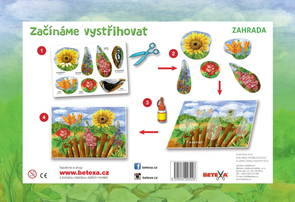 Začínáme vystřihovat - Zahrada