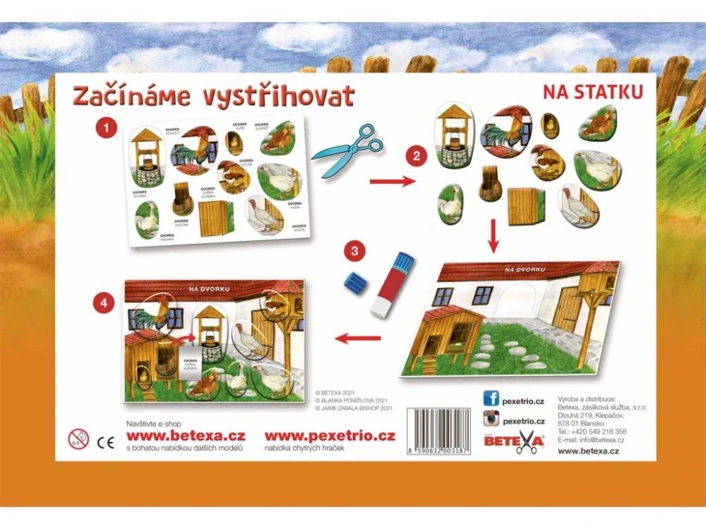 Začínáme vystřihovat - Na statku