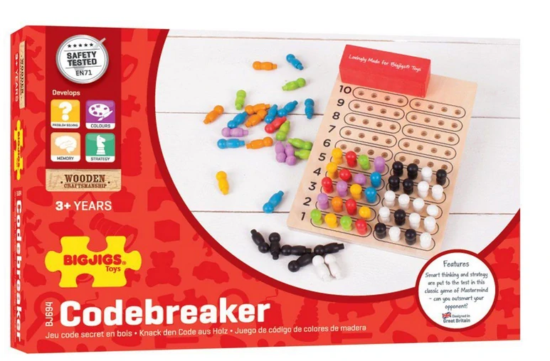 BIGJIGS TOYS Logik dřevěný