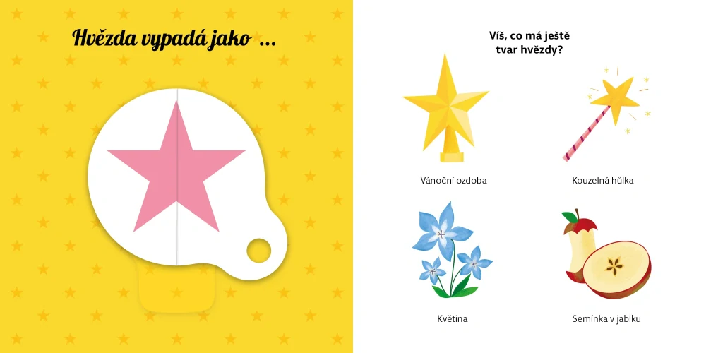 Uč se tvary s kouzelným kolečkem