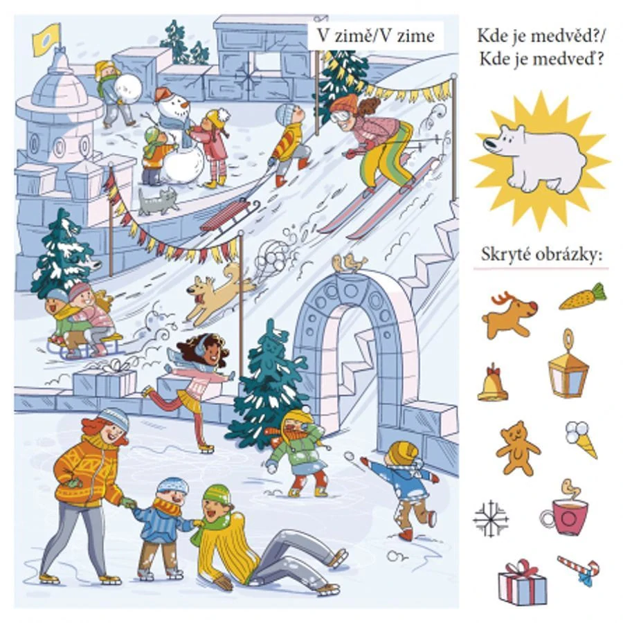 Skryté obrázky - zelený sešit