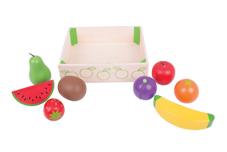BIGJIGS TOYS Krabička s ovocem