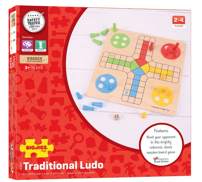 BIGJIGS TOYS Člověče, nezlob se!
