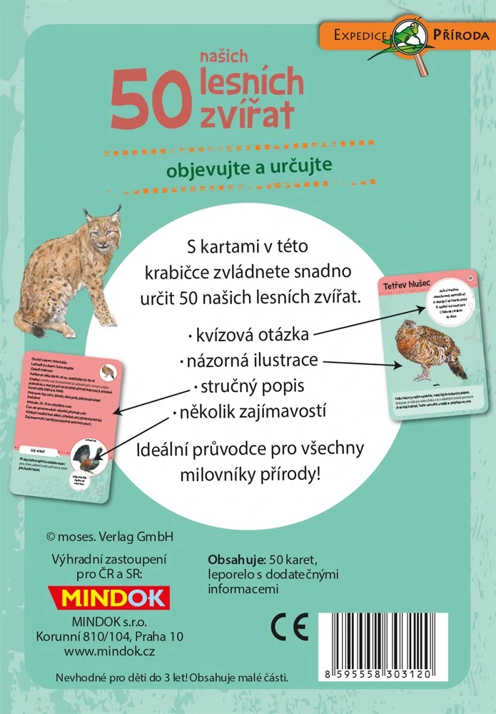 Expedice příroda: 50 lesních zvířat