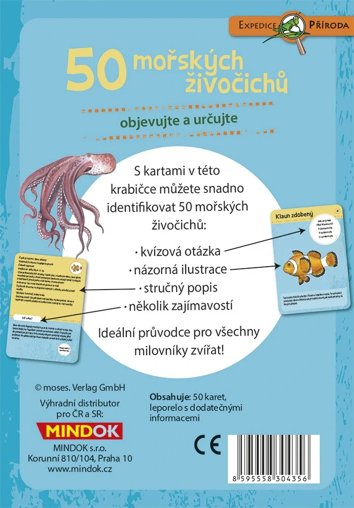 Expedice příroda: 50 mořských živočichů