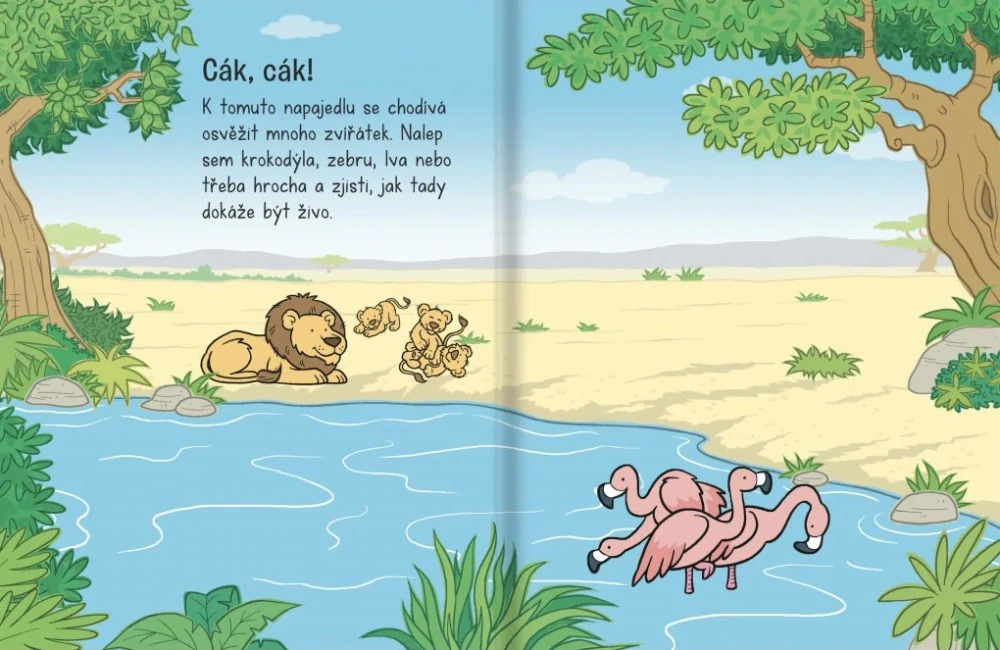 Kniha plná samolepek - Zvířata