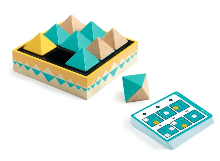 DJECO Logická hra - Pyramidy 3D